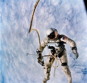 Astronaut Edward H. White II, pilot for the Gemini-Titan 4 (GT-4